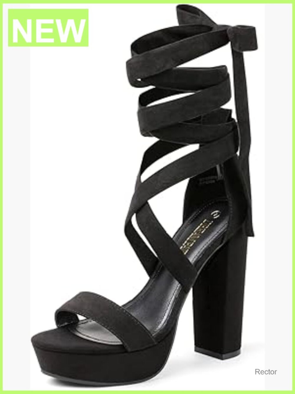 Strappy Gladiator Chunky Block Platform Heels Open Toe Dressy Pumps Sandals